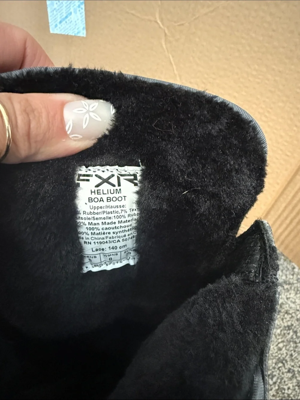 FXR helium boa